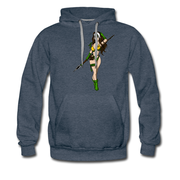 Character #59 Men’s Premium Hoodie - heather denim