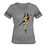 Character #59 Women’s Vintage Sport T-Shirt - heather gray/charcoal