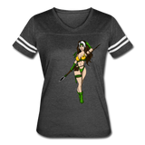 Character #59 Women’s Vintage Sport T-Shirt - vintage smoke/white