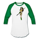 Character #59 Baseball T-Shirt - white/kelly green