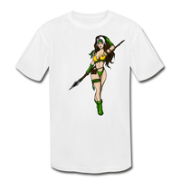 Character #59 Kids' Moisture Wicking Performance T-Shirt - white