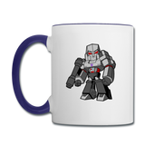 Character #58 Contrast Coffee Mug - white/cobalt blue