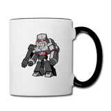 Character #58 Contrast Coffee Mug - white/black