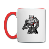 Character #58 Contrast Coffee Mug - white/red