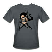 Character #60 Men’s Moisture Wicking Performance T-Shirt - charcoal