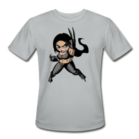 Character #60 Men’s Moisture Wicking Performance T-Shirt - silver