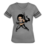 Character #60 Women’s Vintage Sport T-Shirt - heather gray/charcoal