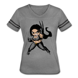Character #60 Women’s Vintage Sport T-Shirt - heather gray/charcoal