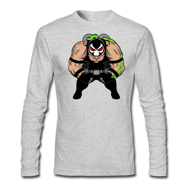 Character #61 Men's Long Sleeve T-Shirt by Next Level - heather gray