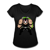 Character #61 Women's Tri-Blend V-Neck T-Shirt - black