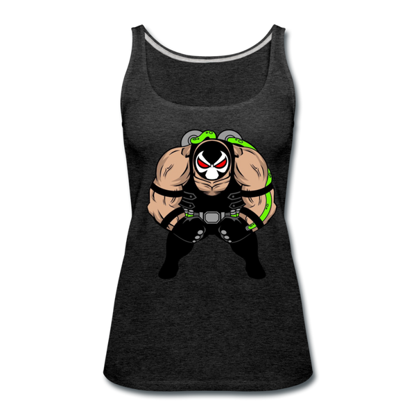 Character #61 Women’s Premium Tank Top - charcoal gray