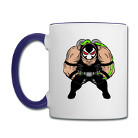 Character #61 Contrast Coffee Mug - white/cobalt blue