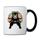 Character #61 Contrast Coffee Mug - white/black