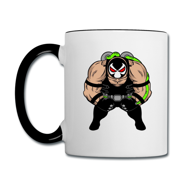 Character #61 Contrast Coffee Mug - white/black