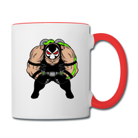 Character #61 Contrast Coffee Mug - white/red