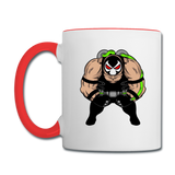 Character #61 Contrast Coffee Mug - white/red