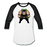 Character #61 Baseball T-Shirt - white/black