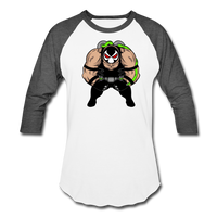 Character #61 Baseball T-Shirt - white/charcoal