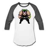 Character #61 Baseball T-Shirt - white/charcoal