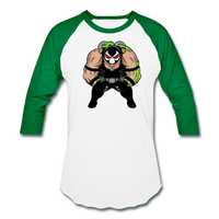 Character #61 Baseball T-Shirt - white/kelly green