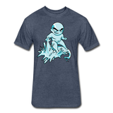 Character #62 Fitted Cotton/Poly T-Shirt by Next Level - heather navy