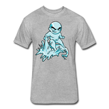 Character #62 Fitted Cotton/Poly T-Shirt by Next Level - heather gray