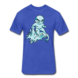 Character #62 Fitted Cotton/Poly T-Shirt by Next Level - heather royal