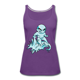 Character #62 Women’s Premium Tank Top - purple