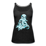 Character #62 Women’s Premium Tank Top - charcoal gray