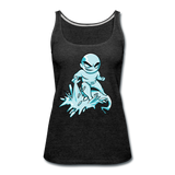 Character #62 Women’s Premium Tank Top - charcoal gray