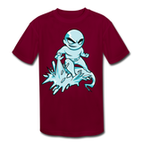 Character #62 Kids' Moisture Wicking Performance T-Shirt - burgundy
