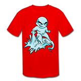 Character #62 Kids' Moisture Wicking Performance T-Shirt - red