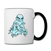 Character #62 Contrast Coffee Mug - white/black