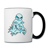 Character #62 Contrast Coffee Mug - white/black