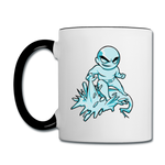 Character #62 Contrast Coffee Mug - white/black
