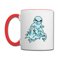 Character #62 Contrast Coffee Mug - white/red
