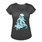 Character #62 Women's Tri-Blend V-Neck T-Shirt - deep heather