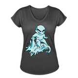 Character #62 Women's Tri-Blend V-Neck T-Shirt - deep heather