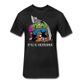 Character #63 Fitted Cotton/Poly T-Shirt by Next Level - black