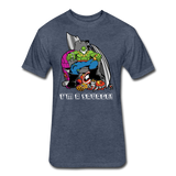 Character #63 Fitted Cotton/Poly T-Shirt by Next Level - heather navy