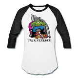 Character #63 Baseball T-Shirt - white/black