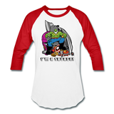 Character #63 Baseball T-Shirt - white/red