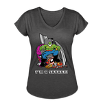 Character #63 Women's Tri-Blend V-Neck T-Shirt - deep heather