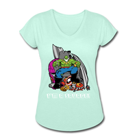 Character #63 Women's Tri-Blend V-Neck T-Shirt - mint