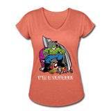 Character #63 Women's Tri-Blend V-Neck T-Shirt - heather bronze