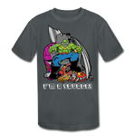 Character #63 Kids' Moisture Wicking Performance T-Shirt - charcoal