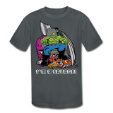 Character #63 Kids' Moisture Wicking Performance T-Shirt - charcoal