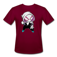 Character #64 Men’s Moisture Wicking Performance T-Shirt - burgundy