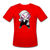 Character #64 Men’s Moisture Wicking Performance T-Shirt - red