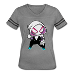 Character #64 Women’s Vintage Sport T-Shirt - heather gray/charcoal